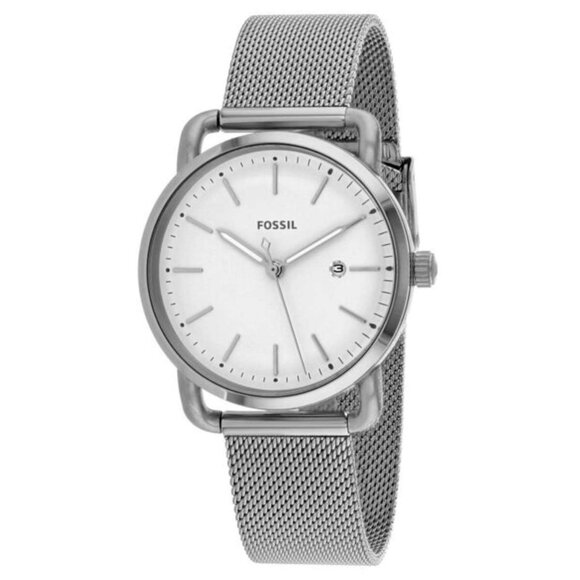 NWT Fossil Women's Silver Mesh Watch